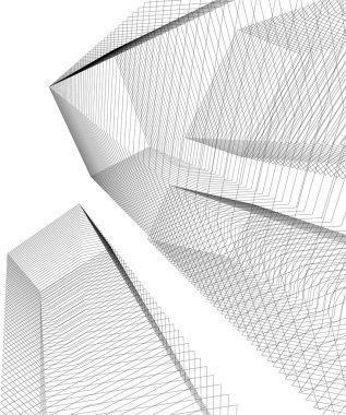 soyut mimari duvar kağıdı, dijital arkaplan