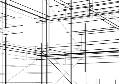 soyut mimari duvar kağıdı, dijital arkaplan