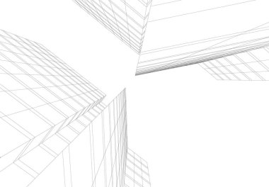 soyut mimari duvar kağıdı, dijital arkaplan