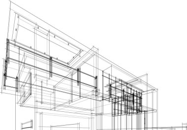 soyut mimari duvar kağıdı, dijital arkaplan