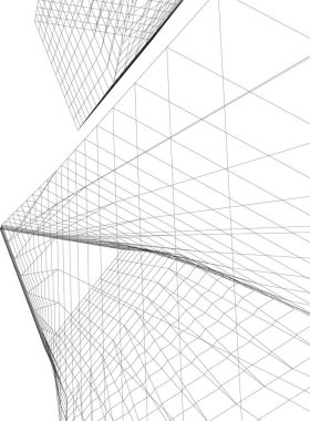 soyut mimari duvar kağıdı, dijital arkaplan