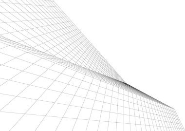 soyut mimari duvar kağıdı, dijital arkaplan