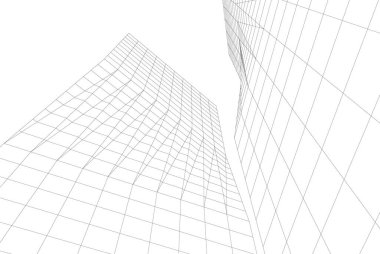 soyut mimari duvar kağıdı, dijital arkaplan