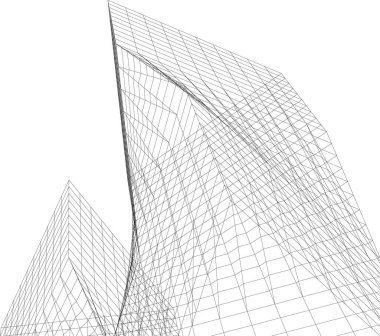 soyut mimari duvar kağıdı, dijital arkaplan