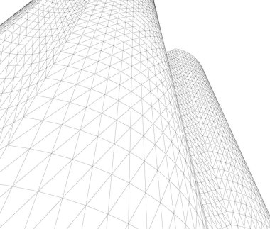 soyut mimari duvar kağıdı, dijital arkaplan