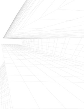 soyut mimari duvar kağıdı, dijital arkaplan