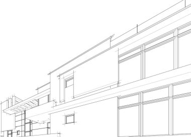 soyut mimari duvar kağıdı, dijital arkaplan