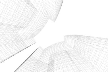 soyut mimari duvar kağıdı, dijital arkaplan