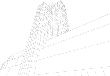 soyut mimari duvar kağıdı, dijital arkaplan