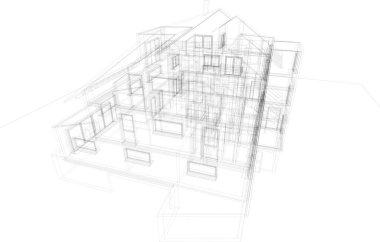 soyut mimari duvar kağıdı, dijital arkaplan