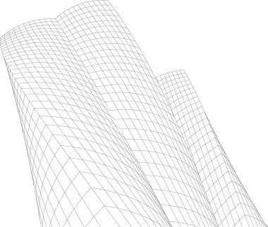 soyut mimari duvar kağıdı, dijital arkaplan