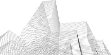 soyut mimari duvar kağıdı, dijital arkaplan