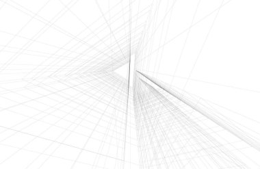 soyut mimari duvar kağıdı, dijital arkaplan