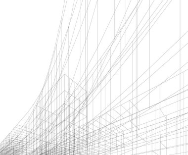 soyut mimari duvar kağıdı, dijital arkaplan