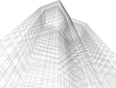 soyut mimari duvar kağıdı, dijital arkaplan