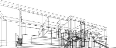 soyut mimari duvar kağıdı, dijital arkaplan