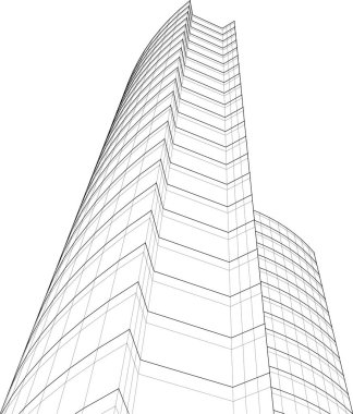 soyut mimari duvar kağıdı, dijital arkaplan