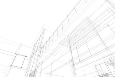 soyut mimari duvar kağıdı, dijital arkaplan