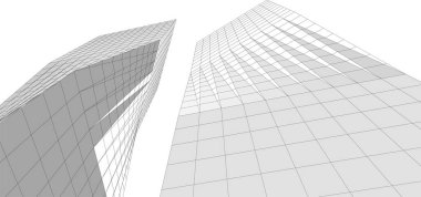 soyut mimari duvar kağıdı, dijital arkaplan