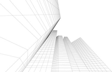 soyut mimari duvar kağıdı, dijital arkaplan