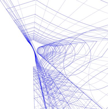 soyut mimari duvar kağıdı, dijital arkaplan