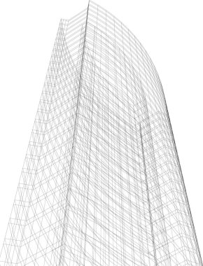 soyut mimari duvar kağıdı, dijital arkaplan