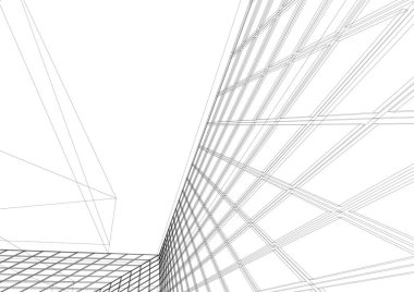 soyut mimari duvar kağıdı, dijital arkaplan