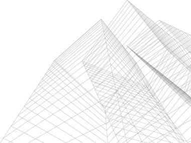 soyut mimari duvar kağıdı, dijital arkaplan