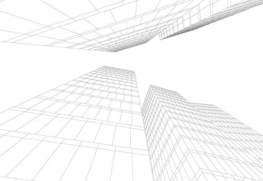 soyut mimari duvar kağıdı, dijital arkaplan