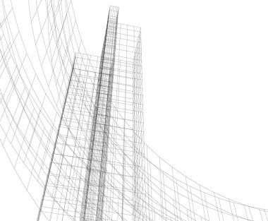 soyut mimari duvar kağıdı, dijital arkaplan