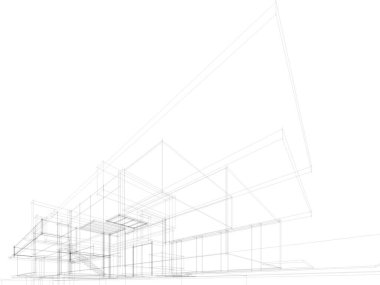 soyut mimari duvar kağıdı, dijital arkaplan