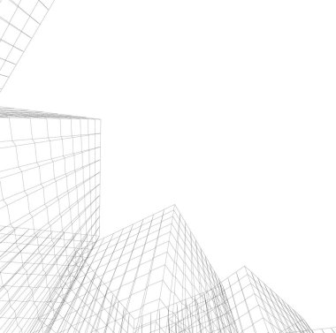 soyut mimari duvar kağıdı, dijital arkaplan