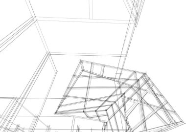 soyut mimari duvar kağıdı, dijital arkaplan