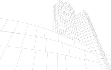 soyut mimari duvar kağıdı, dijital arkaplan