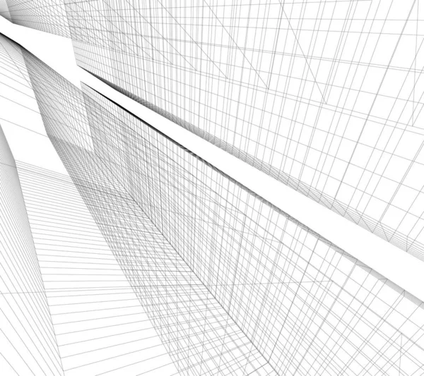 Fondo Pantalla Arquitectónica Abstracta Fondo Digital — Archivo Imágenes Vectoriales