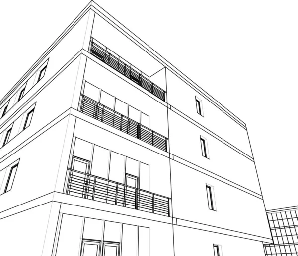 soyut mimari duvar kağıdı konsepti, dijital arkaplan