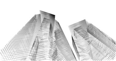 soyut mimari duvar kağıdı, dijital arkaplan