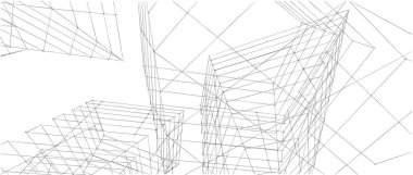 soyut mimari duvar kağıdı, dijital arkaplan