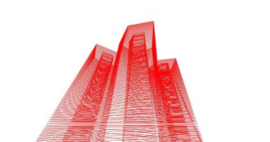 soyut mimari duvar kağıdı, dijital arkaplan