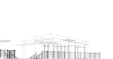 minimal geometrik mimari binalar tasarımı