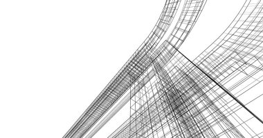 soyut mimari duvar kağıdı, dijital arkaplan