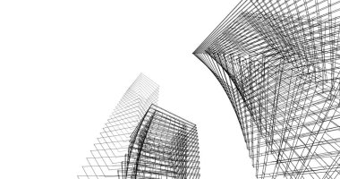 soyut mimari duvar kağıdı, dijital arkaplan