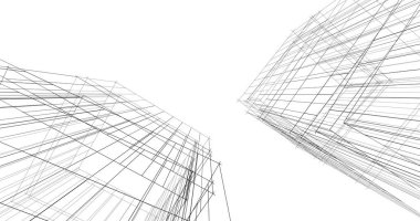 soyut mimari duvar kağıdı, dijital arkaplan