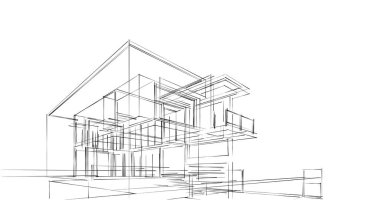 Geometrik mimari binalar tasarımı