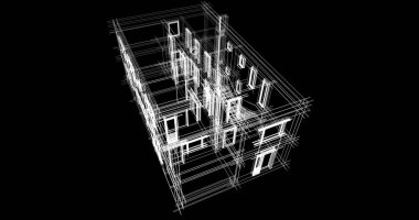 Geometrik mimari binalar tasarımı