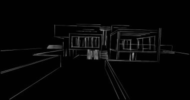 soyut mimari duvar kağıdı, dijital arkaplan