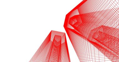 soyut mimari duvar kağıdı, dijital arkaplan