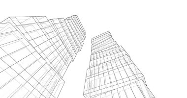 soyut mimari duvar kağıdı, dijital arkaplan