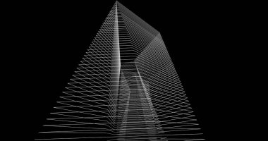 soyut mimari duvar kağıdı, dijital arkaplan