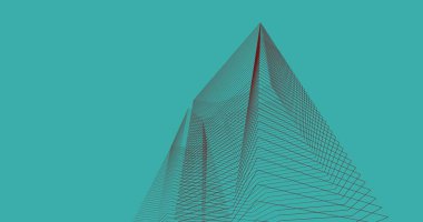 soyut mimari duvar kağıdı, dijital arkaplan